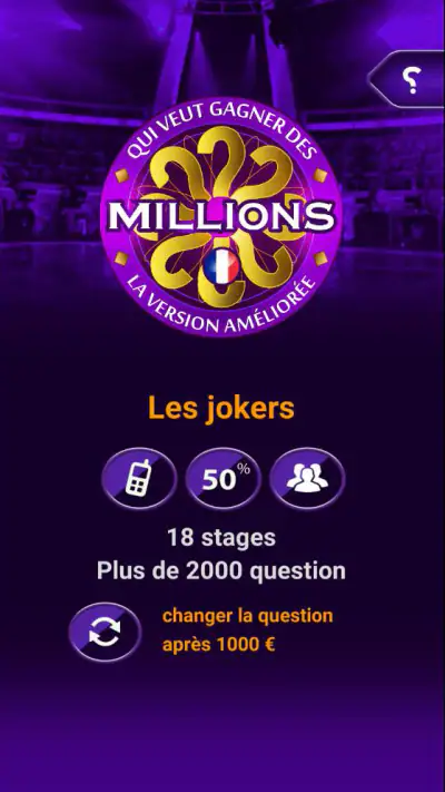 Qui veut gagner the million screenshot 1
