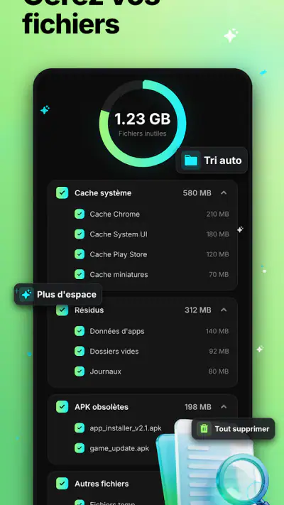QuickClean & Sécurisé screenshot 1