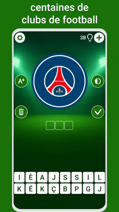 Quiz logos clubs de football screenshot 1