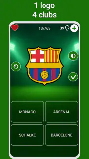Quiz logos clubs de football screenshot 3