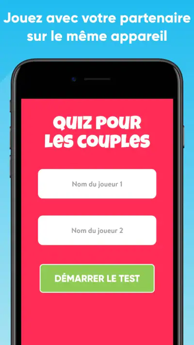 Quiz pour les couples screenshot 1