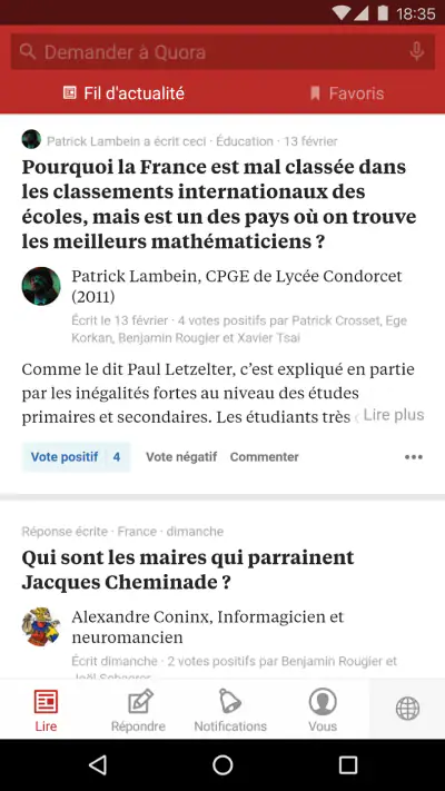 Quora screenshot 1
