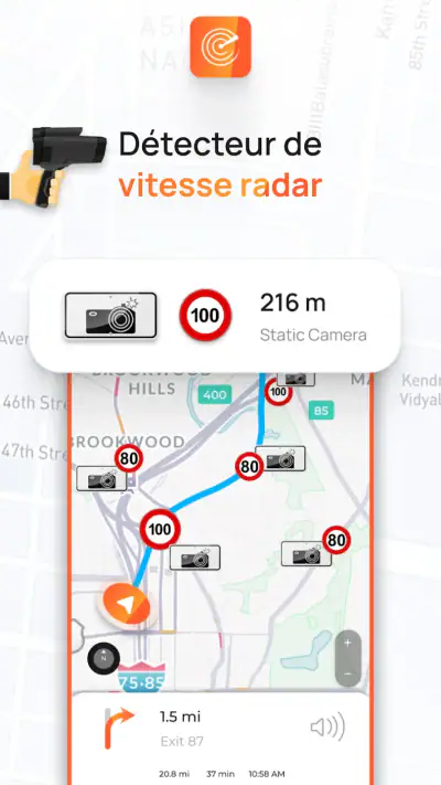 Radar, HUD, carte, radar screenshot 1