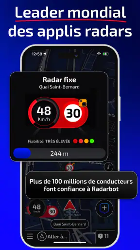 Radarbot: Détecteur de Radars screenshot 1
