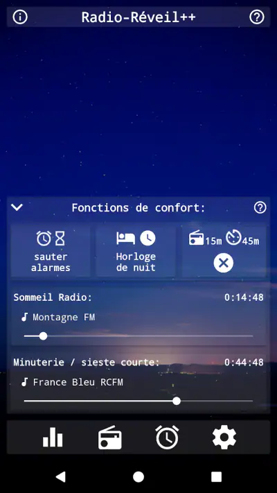 Radio-Réveil + screenshot 1