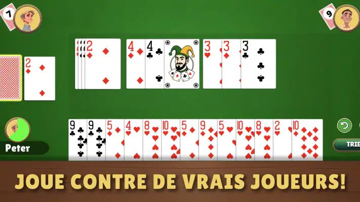 Rami Traditionnel - Cartes screenshot 1