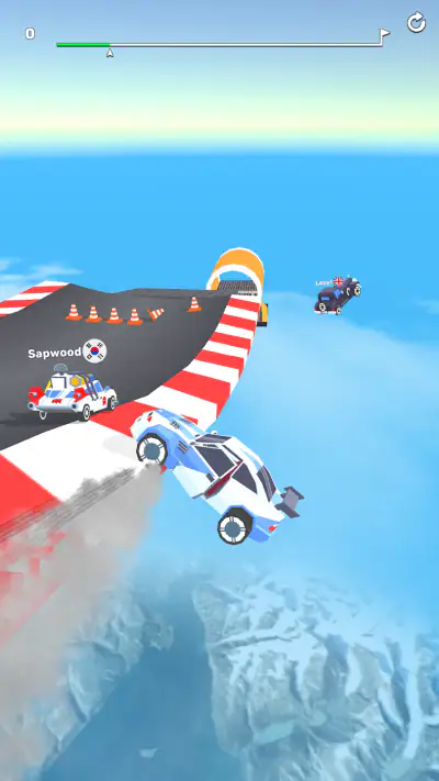 Ramp Racing 3D — Course rapide screenshot 1