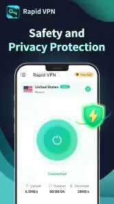 Rapid VPN - Sécurisé et Fiable screenshot