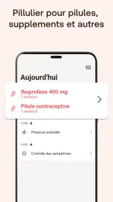 Rappel de pilule et médicament screenshot