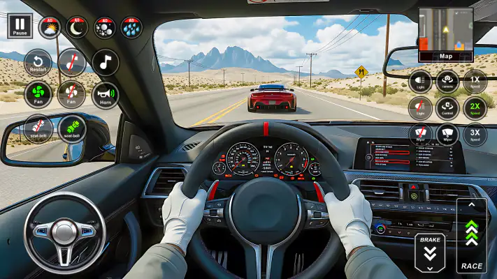 Real Driving Car Game Offline screenshot 1