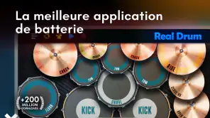 Real Drum jouer de la batterie screenshot 1