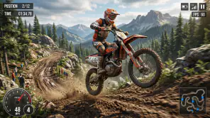 Real Extreme Bike Racing Game screenshot 1