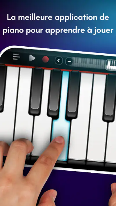Real Piano: clavier électrique screenshot 1