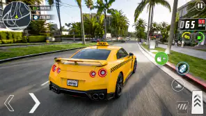 Real Taxi Car Drifting Driving screenshot 1