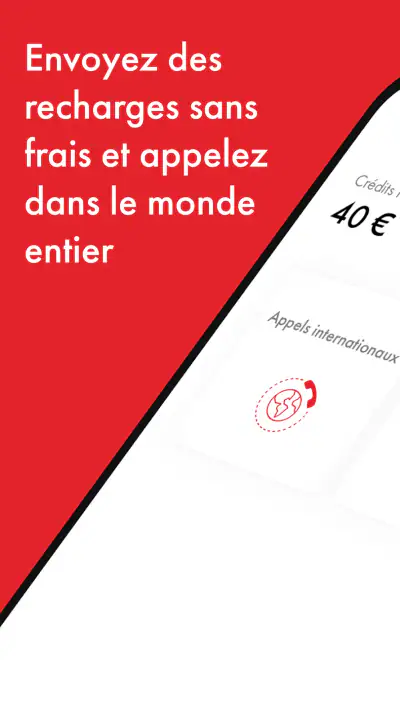 Rebtel : Recharges et appels screenshot 1