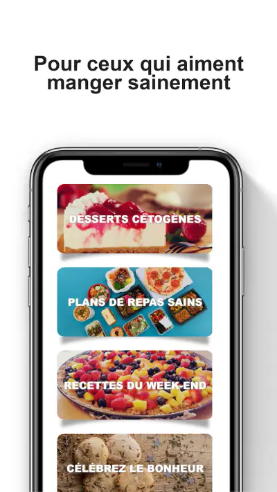 Recette Saine et Équilibrée screenshot 1