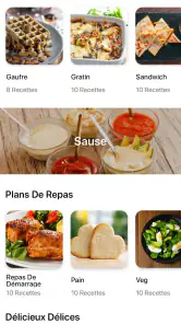 Recettes de cuisine screenshot