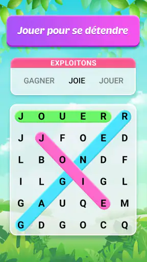 Recherche de mots - Relax screenshot 1