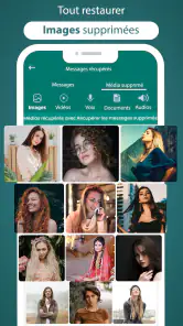 récupéré messages supprimé app screenshot
