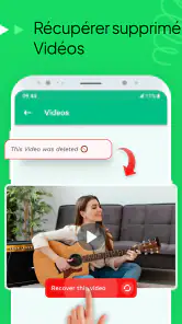 Récupérer les messages effacés screenshot