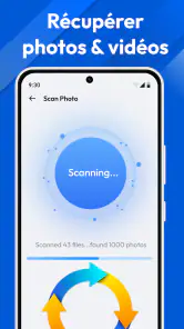 Recuperer Photo Supprimer App screenshot