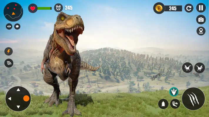 réel dinosaure Jeux screenshot 1