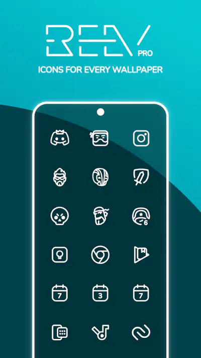 Reev Pro - Outline Icon Pack screenshot 1