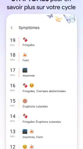 Regle Femme: Cycle Menstruel screenshot