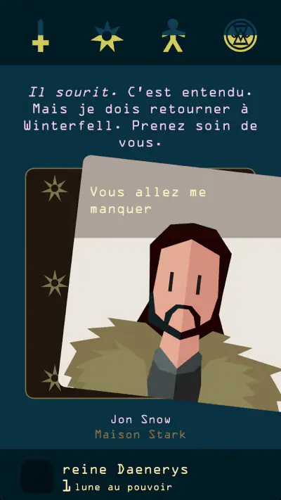 Reigns: Game of Thrones screenshot 1