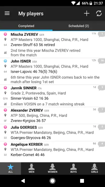 Resultina screenshot 1