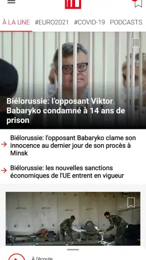 RFI - L'actualité mondiale screenshot 1