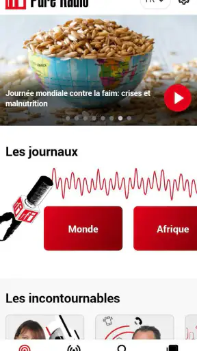 RFI Pure Radio - Podcasts screenshot 1