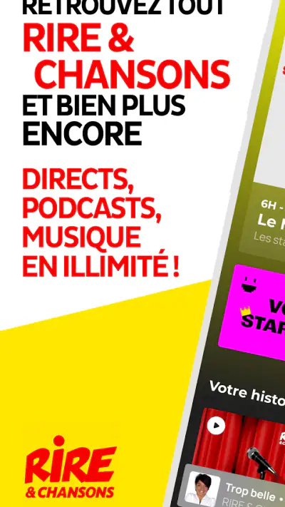 Rire et Chansons: Radios screenshot 1