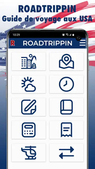 RoadTrippin - Guide Voyage USA screenshot 1