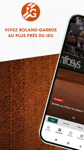 Roland-Garros Officiel screenshot 1