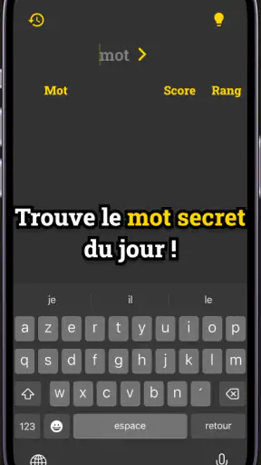 romot - Mot secret Cemantix ! screenshot 1