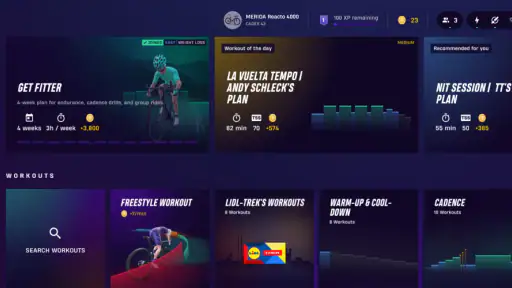 ROUVY: Indoor Cycling Training screenshot