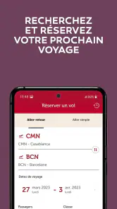 Royal Air Maroc screenshot