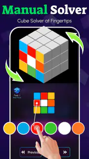 Rubik's Cube puzzle solveur screenshot 3