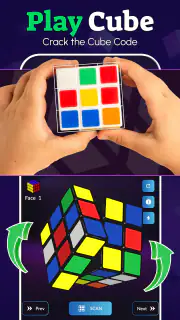 Rubik's Cube puzzle solveur screenshot 7