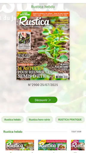 Rustica l'hebdo jardin screenshot 1