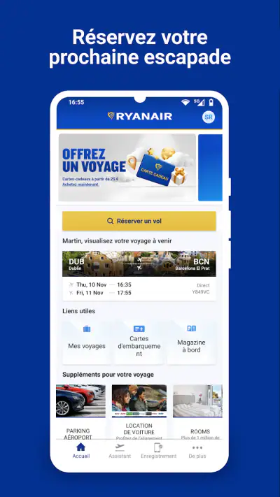 Ryanair screenshot 1