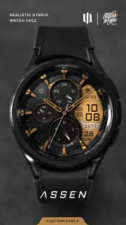 S4U Assen - Hybrid watch face screenshot 1