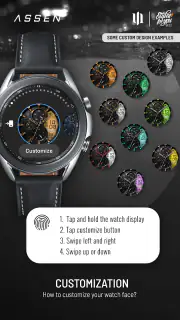 S4U Assen - Hybrid watch face screenshot 7