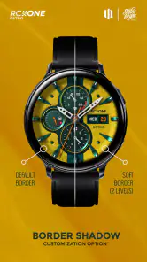 S4U RC ONE - Retro watch face screenshot
