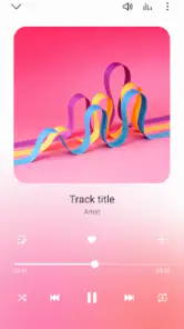 Samsung Music screenshot