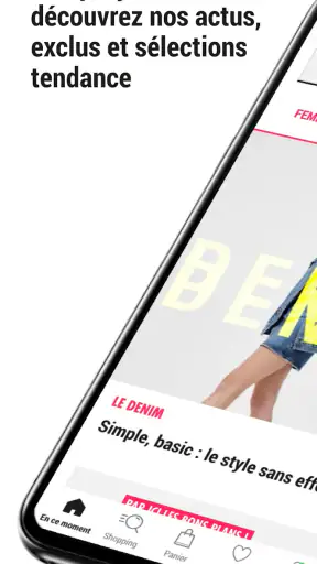 Sarenza.com screenshot 1
