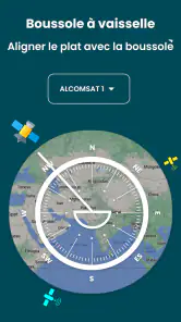 Satellite Traqueur Appliquer screenshot