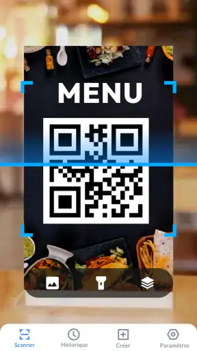 Scanner code QR & code barres screenshot 1