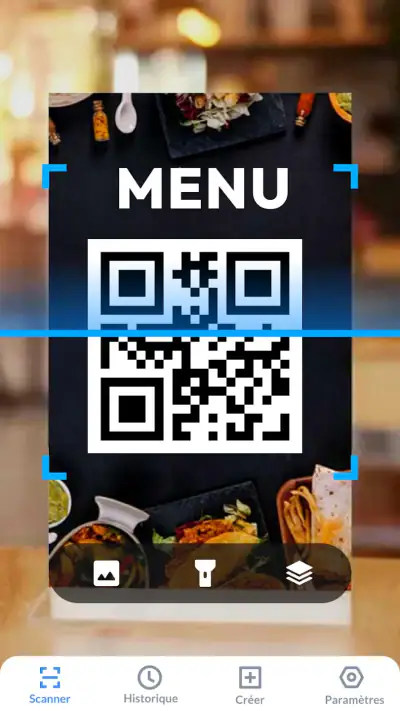 Scanner code QR & code barres screenshot 1